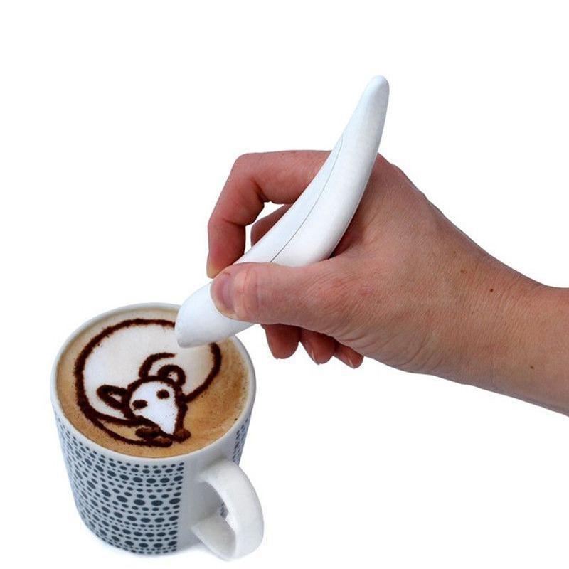 Bolígrafo electrónico Latte Art para café