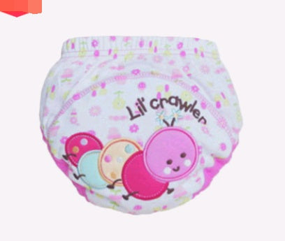 Pantalons à couches de dessin animé pour enfants, pantalons d'apprentissage pour bébés, pantalons d'entraînement respirants en coton pour nourrissons, couches lavables