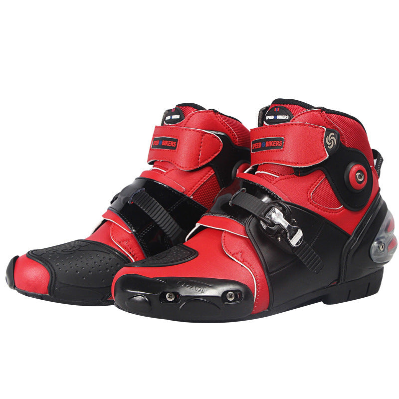 Chaussures d'équitation moto route bottines