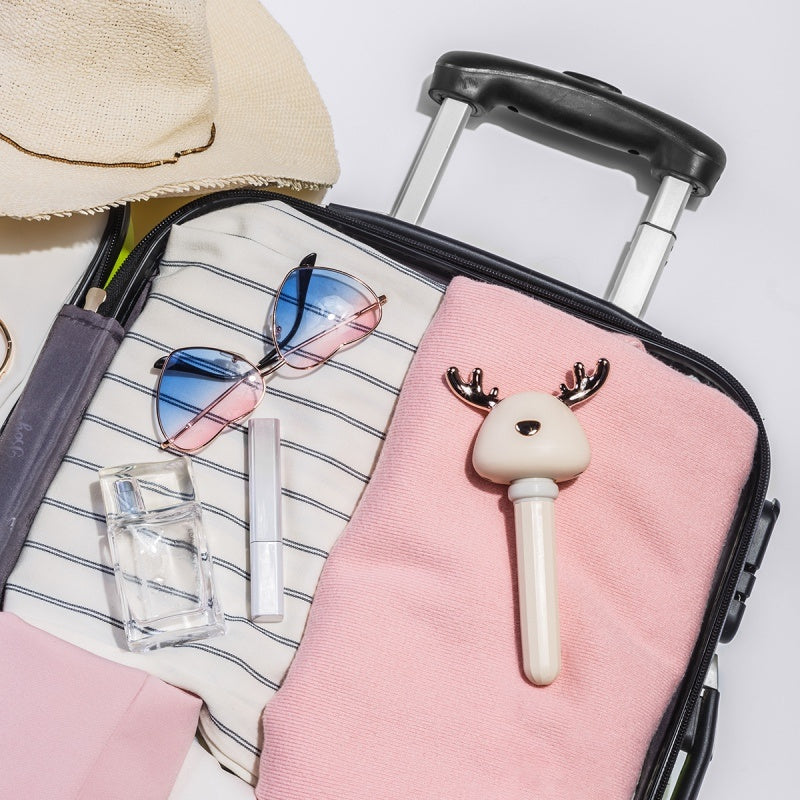 New Water Tankless Creative Design Little Antler Atomizer Mini USB Rehydration Negative Portable On-board Humidifier