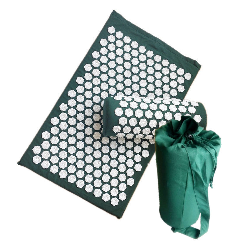 Cojines masajeadores, esteras de acupresión de loto, almohadas, esteras de yoga