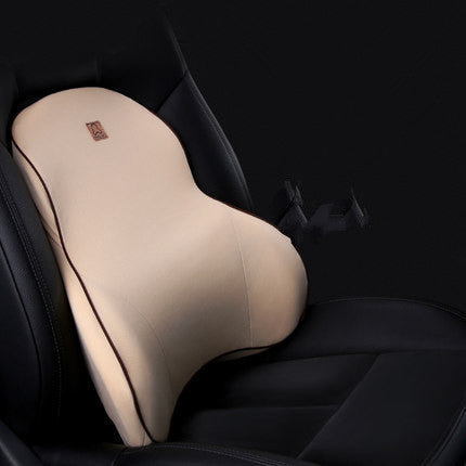 Car Memory Foam Headrest Lumbar Cushion Set