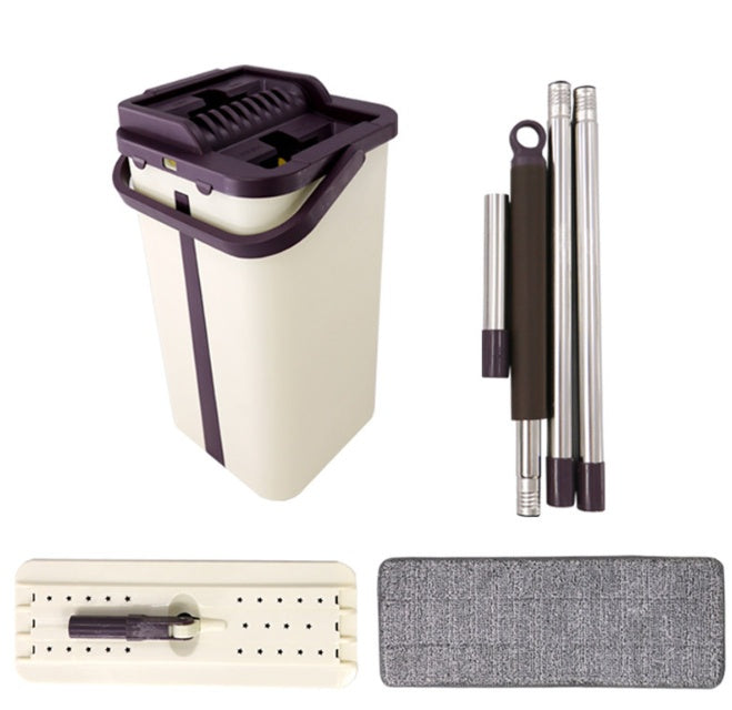 Cubo de fregona para escurrir el suelo, exprimidor, fregonas perezosas, cabeza para limpiar suelos, limpiador de casa, relámpago, ofrece giro de cocina