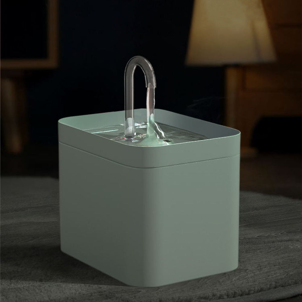 Fontaine d'eau automatique pour chat, filtre automatique USB, bol d'abreuvoir électrique muet pour chat, 1,5 l, abreuvoir filtrant en recirculation pour chats, distributeur d'eau pour animaux de compagnie