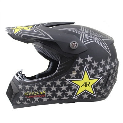 casco completo de bicicleta de montaña 