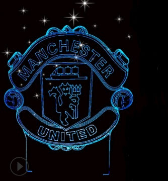 La lámpara de mesa 3D del búho de la luz de la noche llevada puede tocar colorido