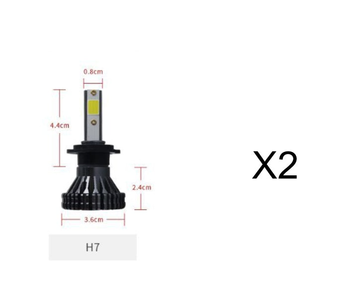 faro LED del coche