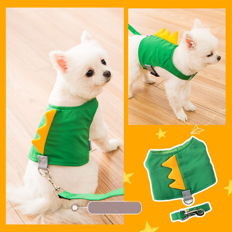 Ensemble de laisse de harnais pour chien mignon