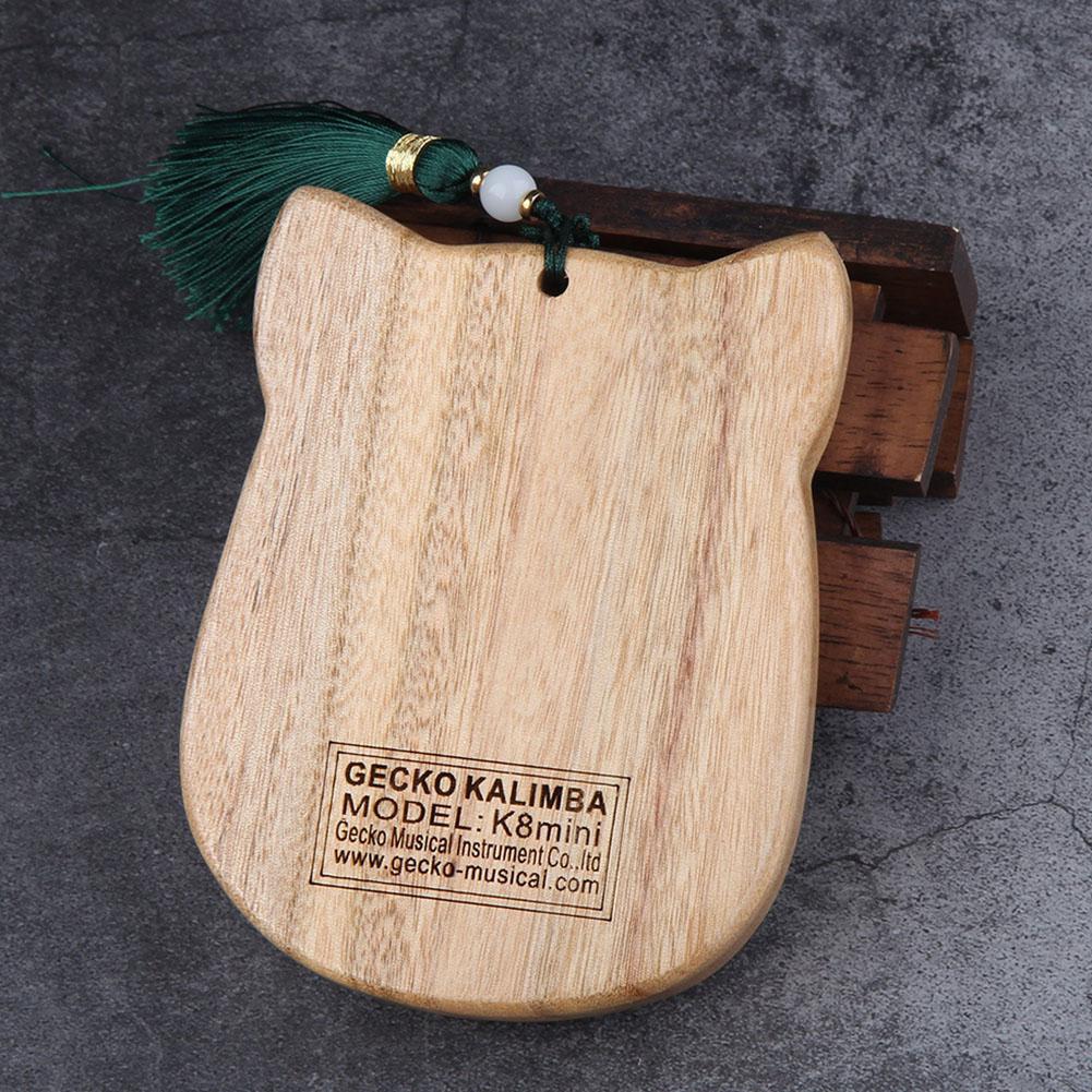 Instrument de percussion à clavier en bois de camphrier