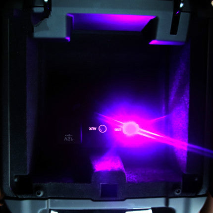 Luz nocturna pequeña para interior de coche USB