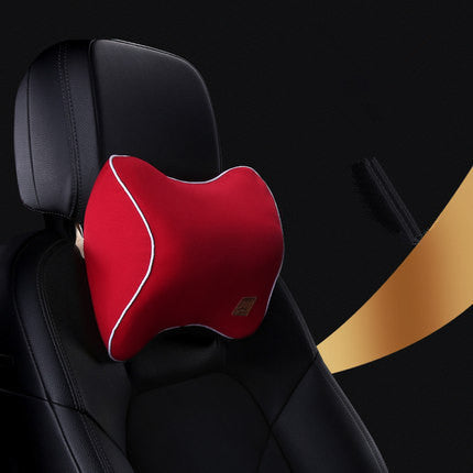 Car Memory Foam Headrest Lumbar Cushion Set