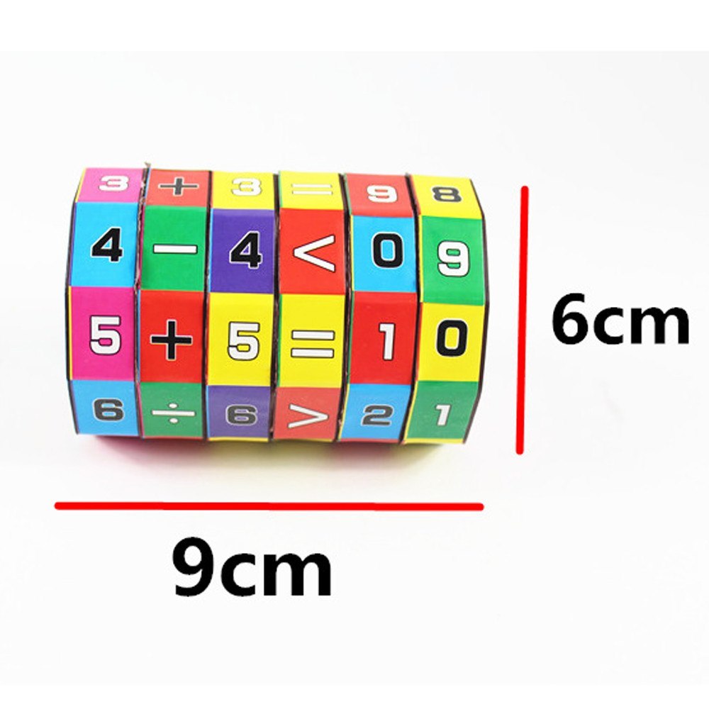 Jeu de Puzzle éducatif jouets enfants Intelligent numérique Cub enfants enfants mathématiques chiffres Cube magique jouet Puzzle jeu cadeau