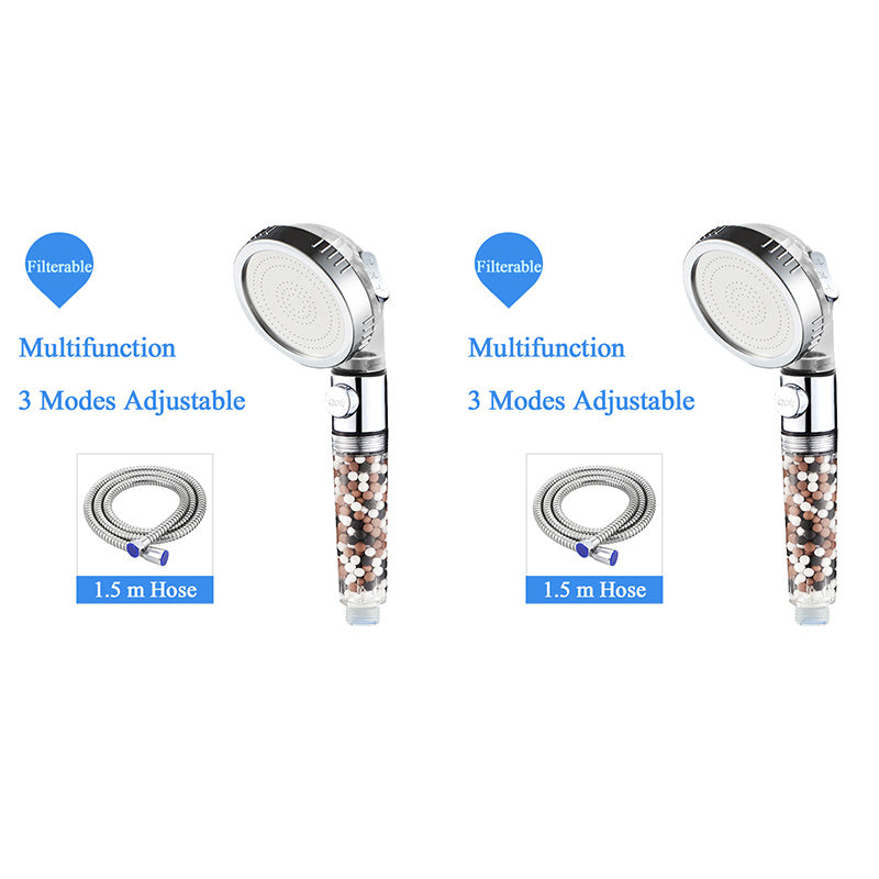 Pommeau de douche pressurisé à ions négatifs domestiques