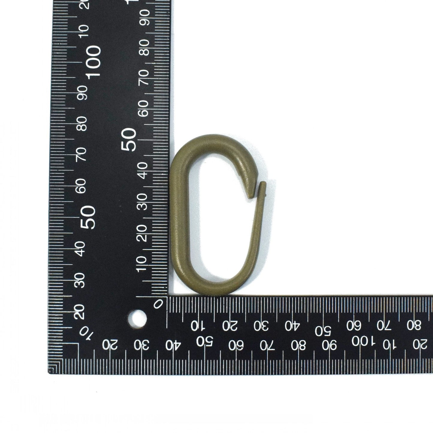 Mousqueton à boucle de suspension ovale en plastique, accessoires de bricolage, accessoires de sac à dos