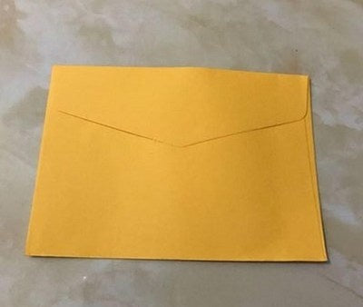 Mini sobres de colores no impresos