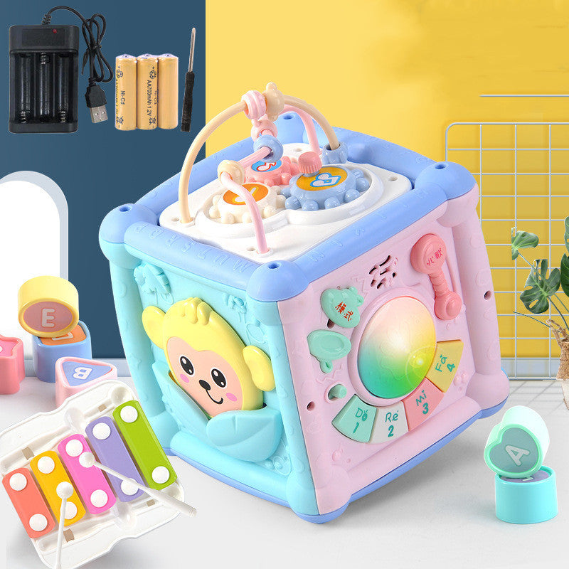 Jouets d'éducation précoce pour bébé tambour