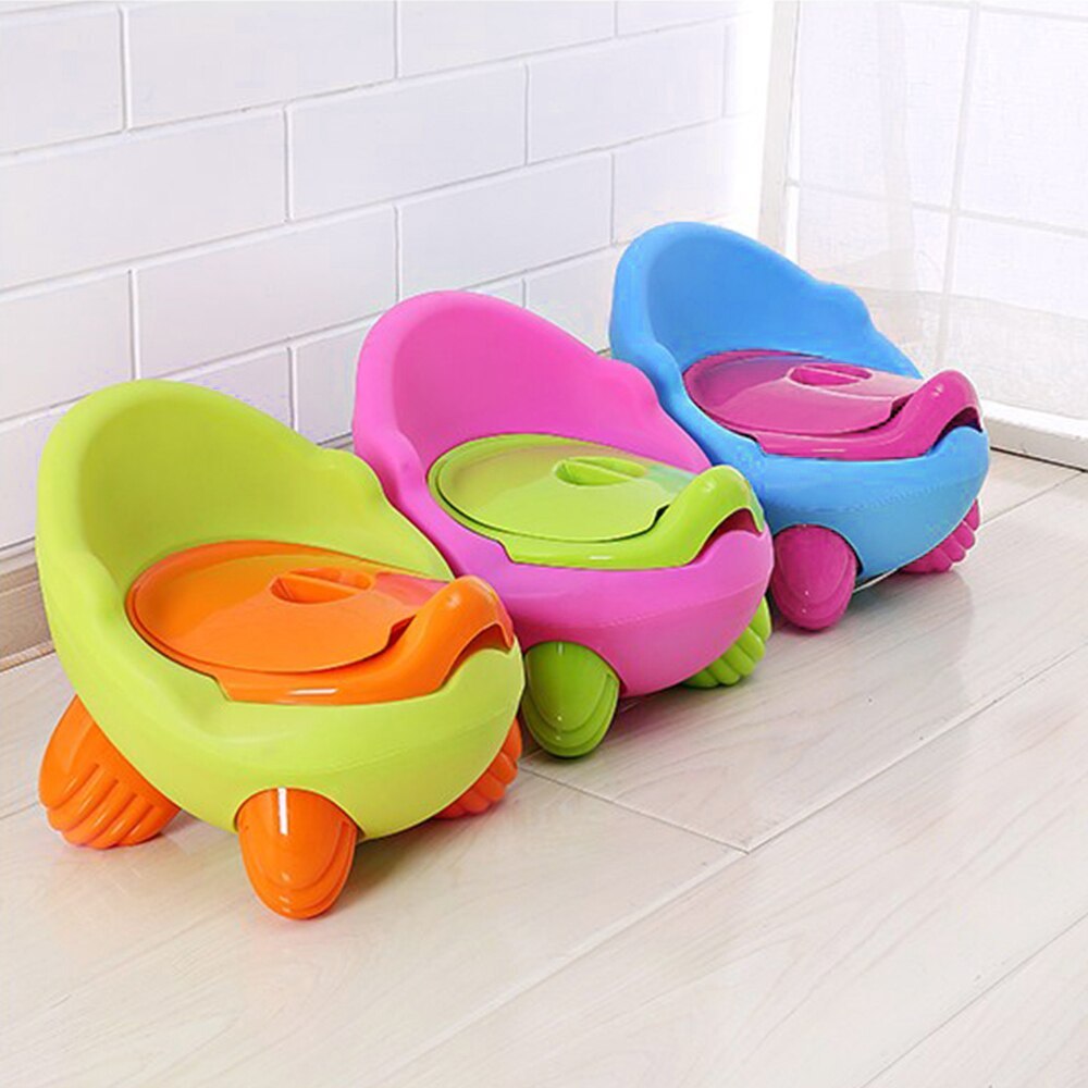 Dessin animé bébé tabouret bébé bébé toilette