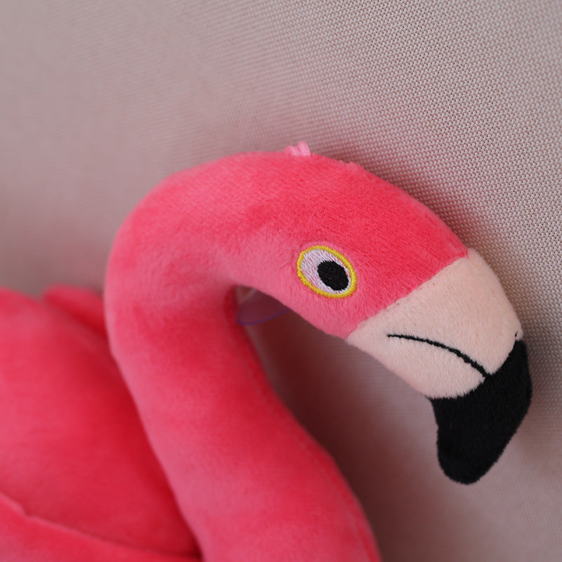 Peluche flamant rose