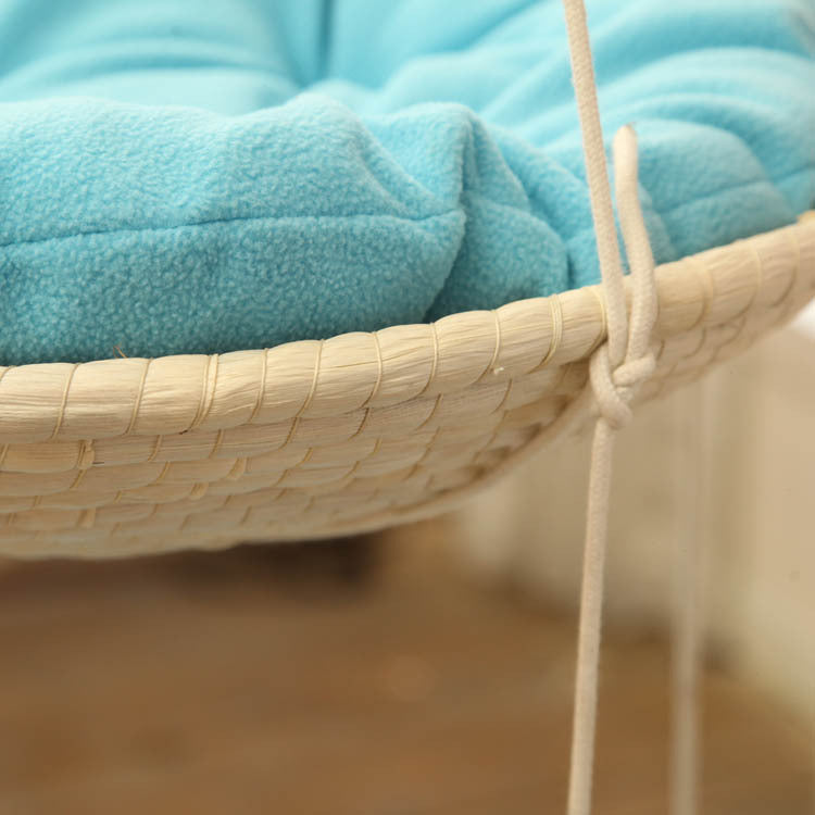 Hamac en paille pour chat, cadre d'escalade pour chat, nid pour chat