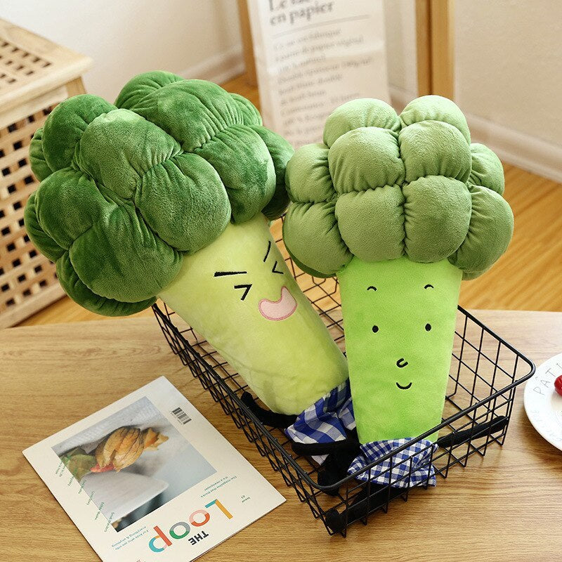 Jouets en peluche de légumes de simulation