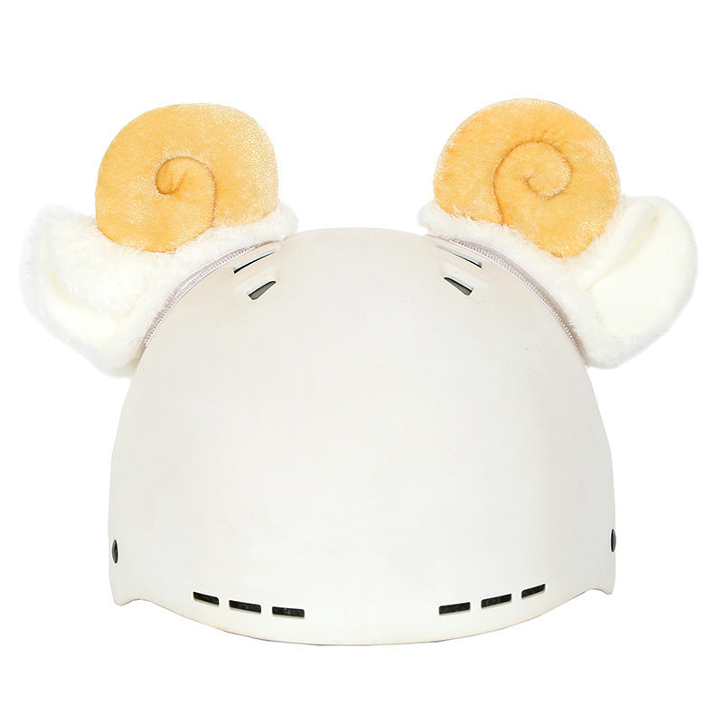 Cute Cartoon Helmet And Hat Cover