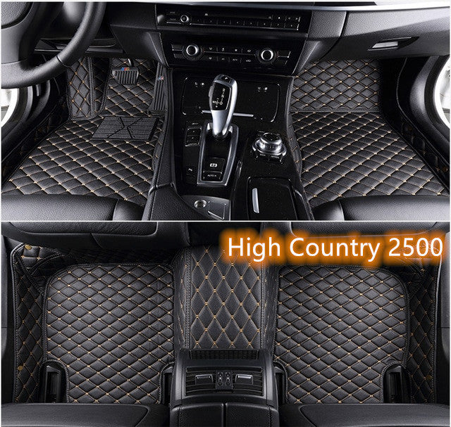 Alfombrilla de cuero para coche completamente rodeada, protección para todo tipo de clima