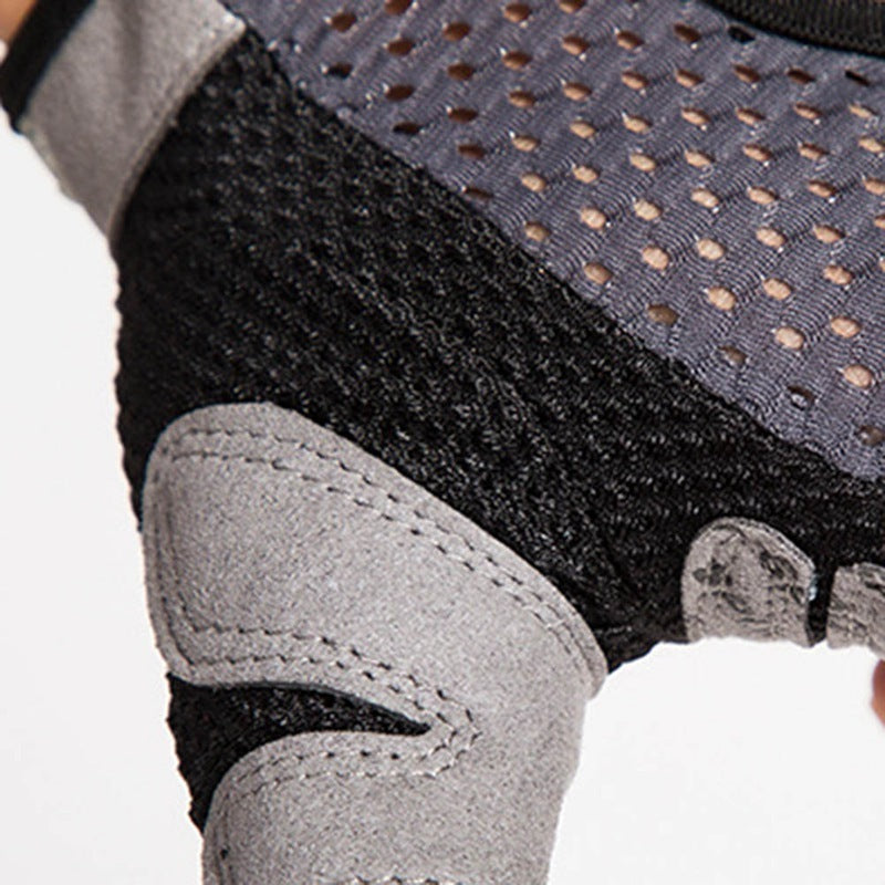 Guantes de medio dedo, guantes deportivos para fitness, guantes antideslizantes para montar al aire libre