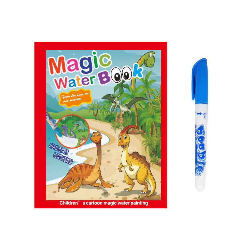 Livre de peinture à l'eau magique créatif pour enfants