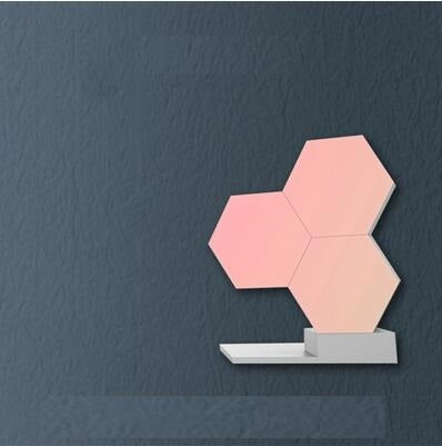 Lampe quantique pour maison intelligente, commande vocale avec application, 1600W, teinte lumineuse, secousse