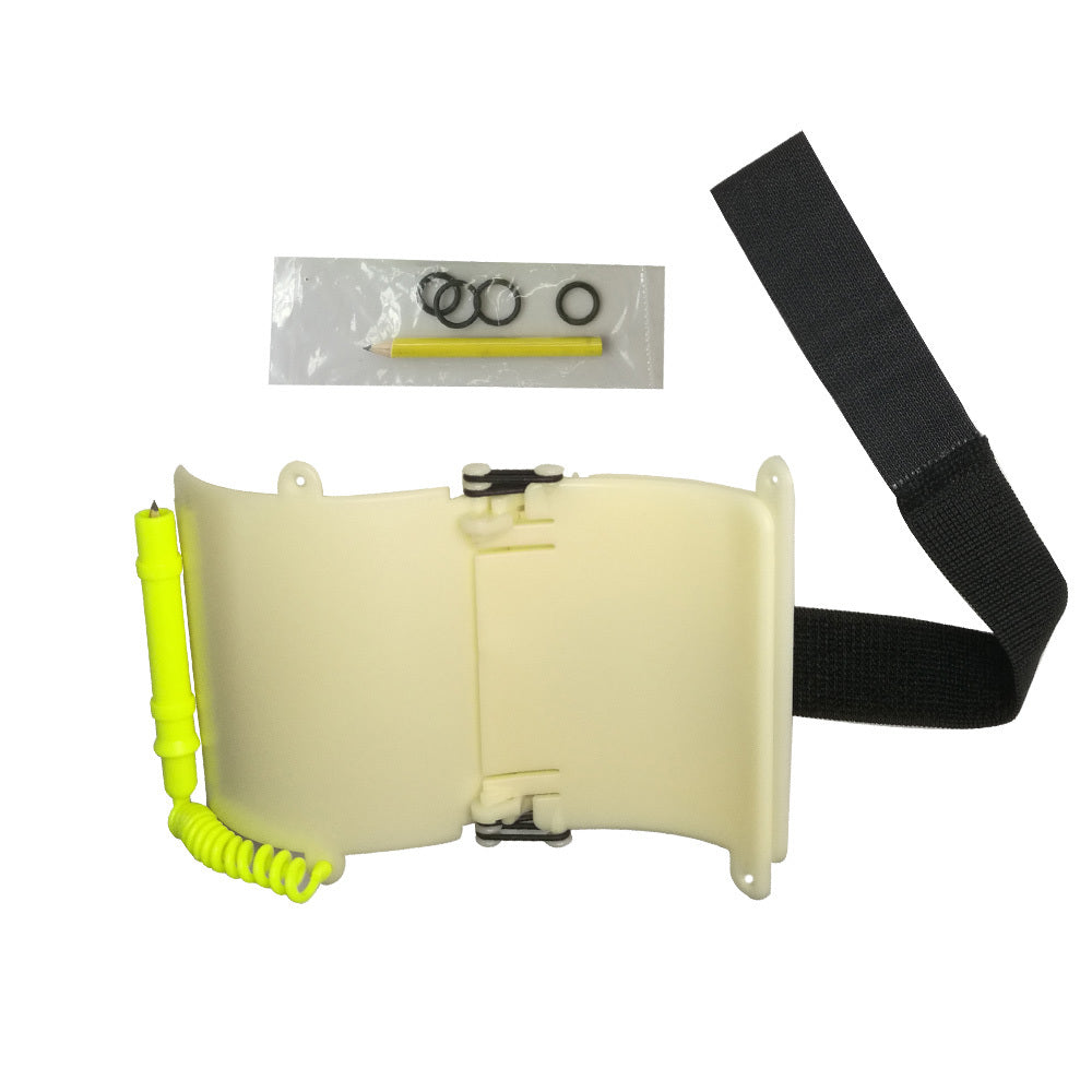 Chaqueta con pulsera luminosa de escritura submarina