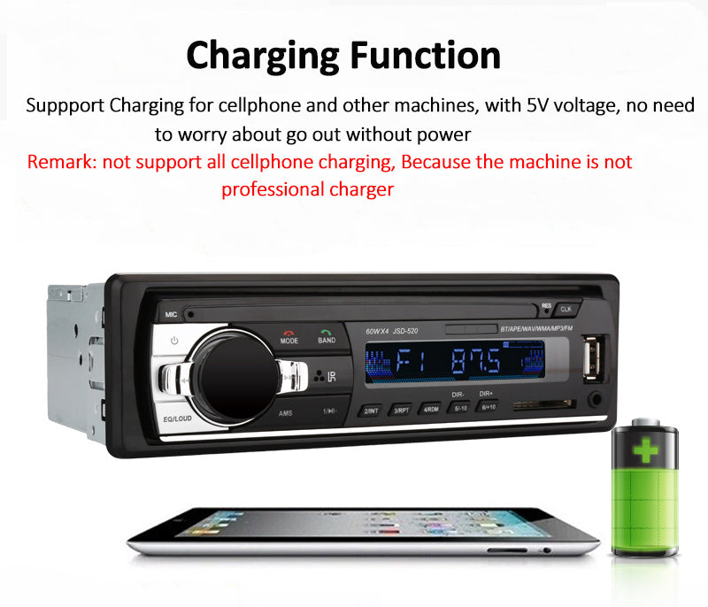 reproductor mp3 para coche jsd520