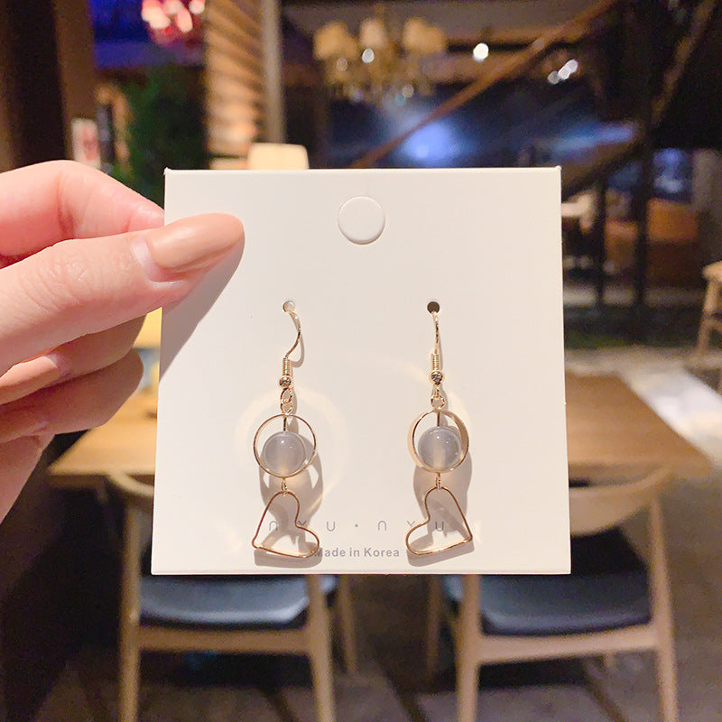 925 Silver Pin Earrings Women