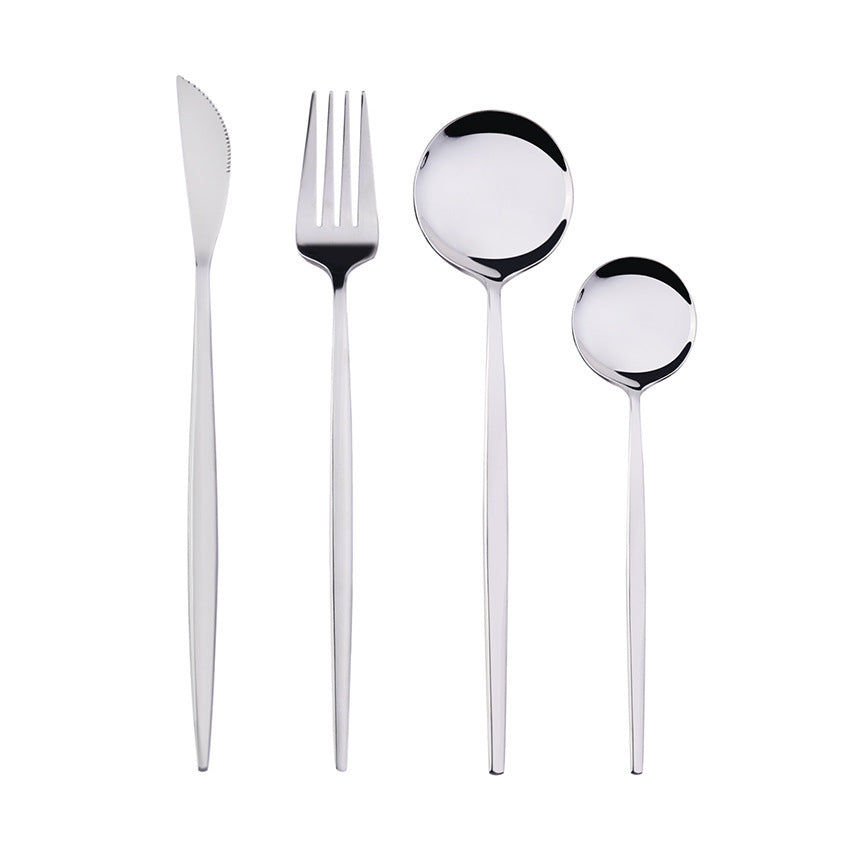 ensemble de cuillères en acier inoxydable de vaisselle