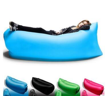 Sofá inflable Lazy Bag Camping Air Bed Lounger 