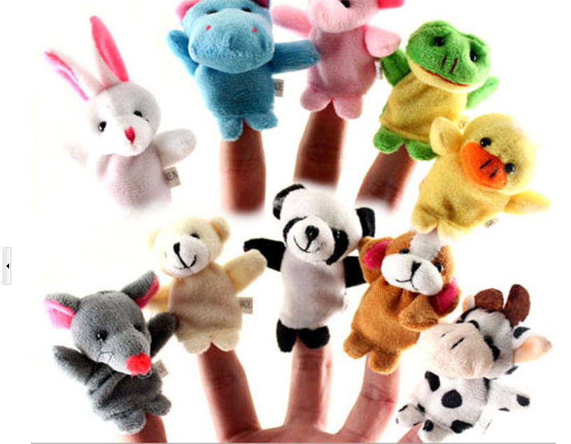 Paires de mains d'animaux avec doigts et pieds doubles, racontant des histoires au bébé, bonne aide, fabricants de jouets en peluche, vente en gros