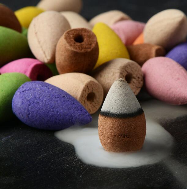 Quemador de incienso de reflujo de cerámica multicapa