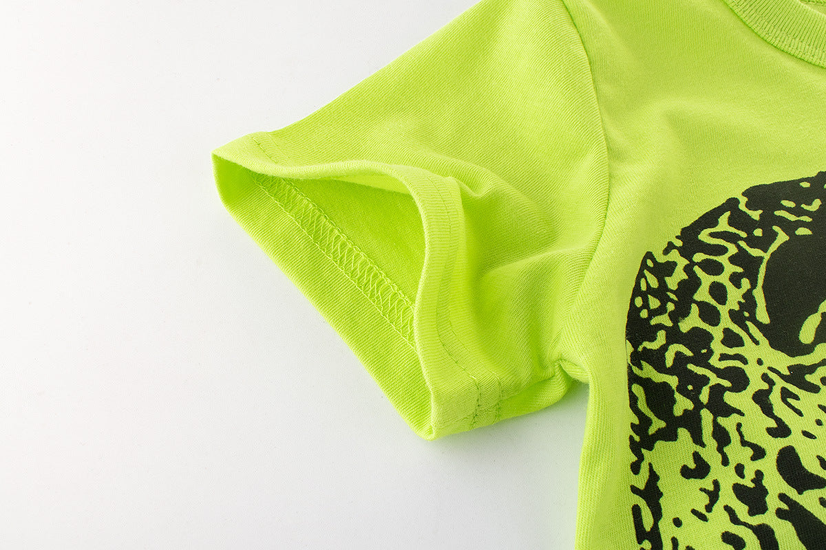 T-shirt d'été à manches courtes pour enfants pour garçons