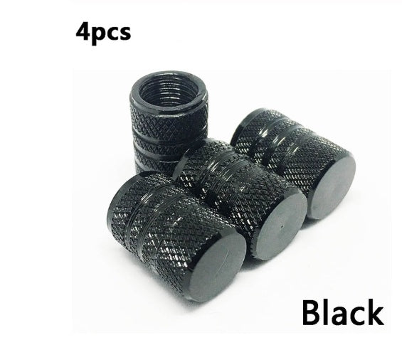 Round Knurled Bicycle Valve