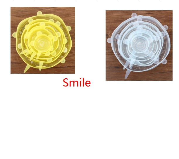 Accessoires de cuisine à couverture rétractable réutilisable