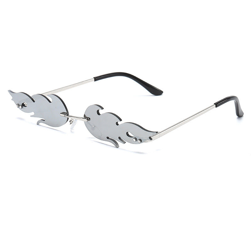 Gafas de sol metalizadas llamas