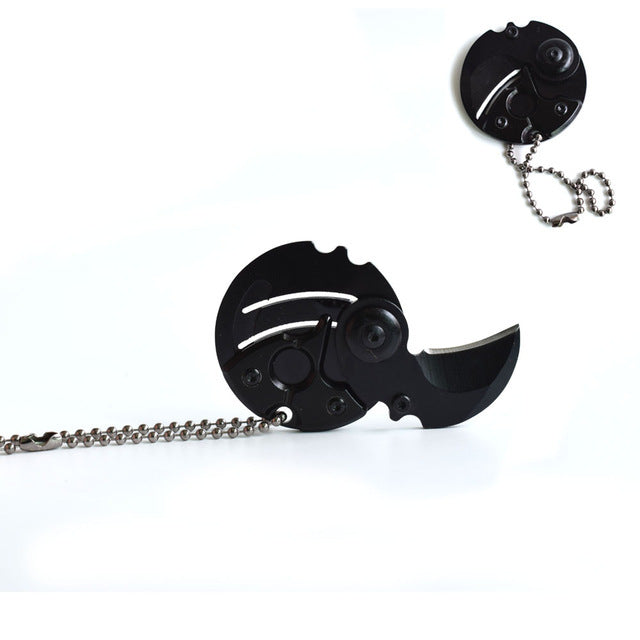 Couteau de survie de camping en acier inoxydable