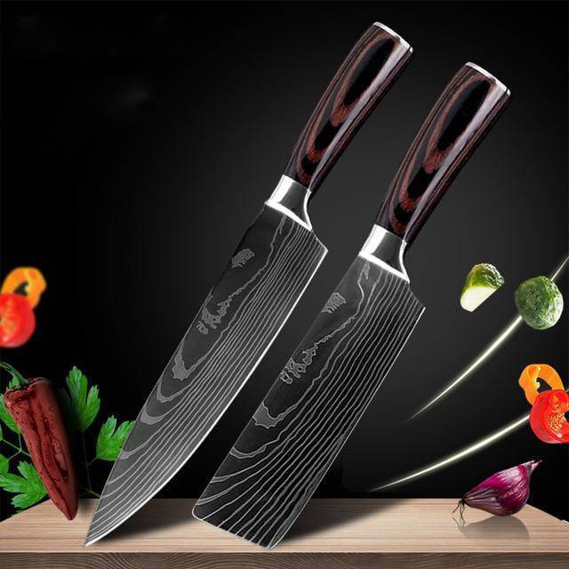 Ensemble spécial menuisier ensemble 6 pièces ensemble 8 pièces couteau couteau de Chef couteau de cuisine couteau de cuisine