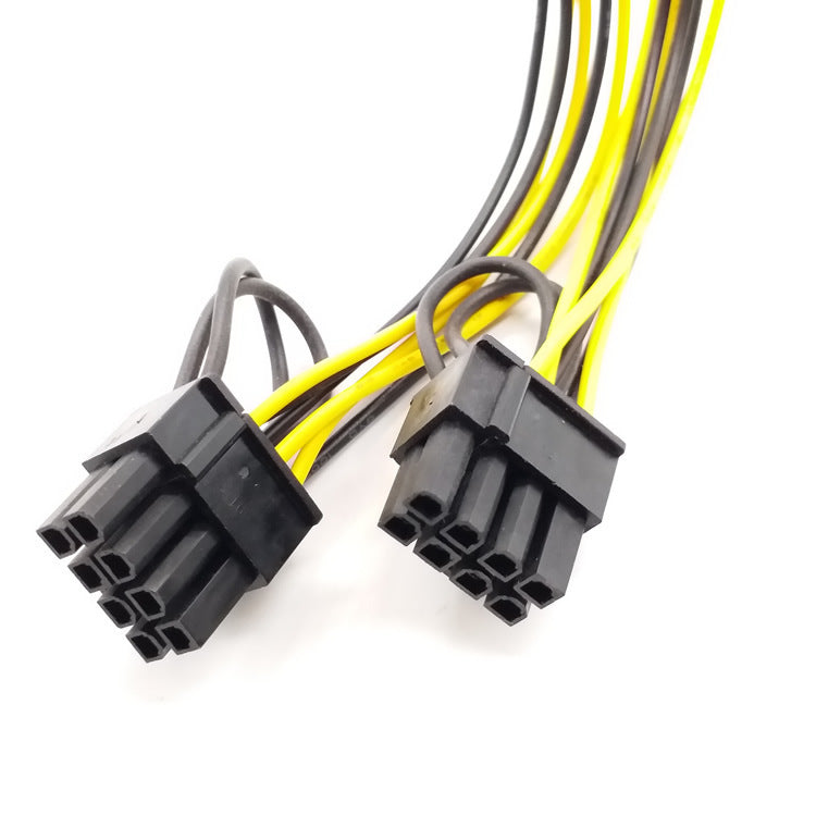 Cable de alimentación para gráficos 6P a cable de alimentación para gráficos dual 8P 6P a 6+2