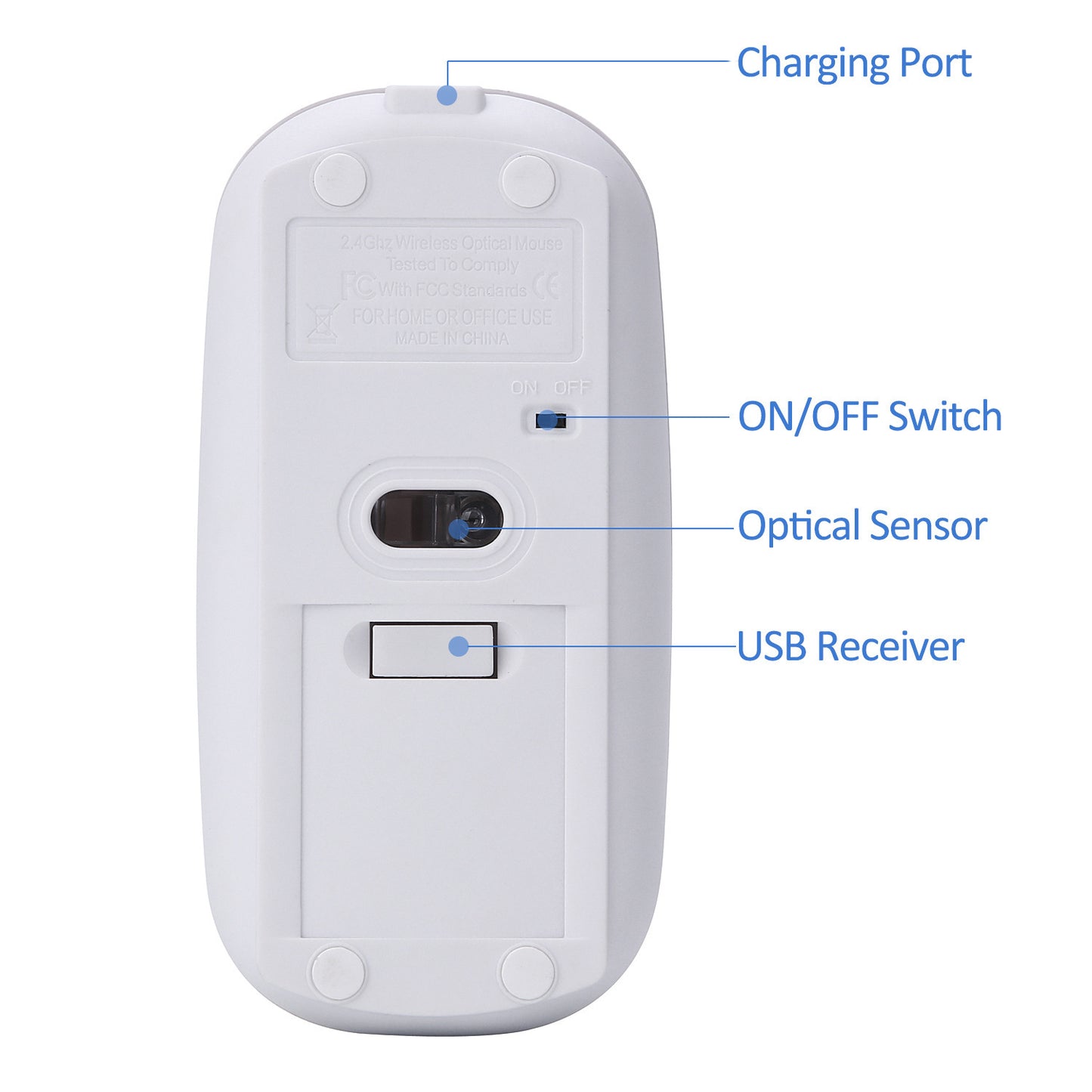 Souris optique sans fil