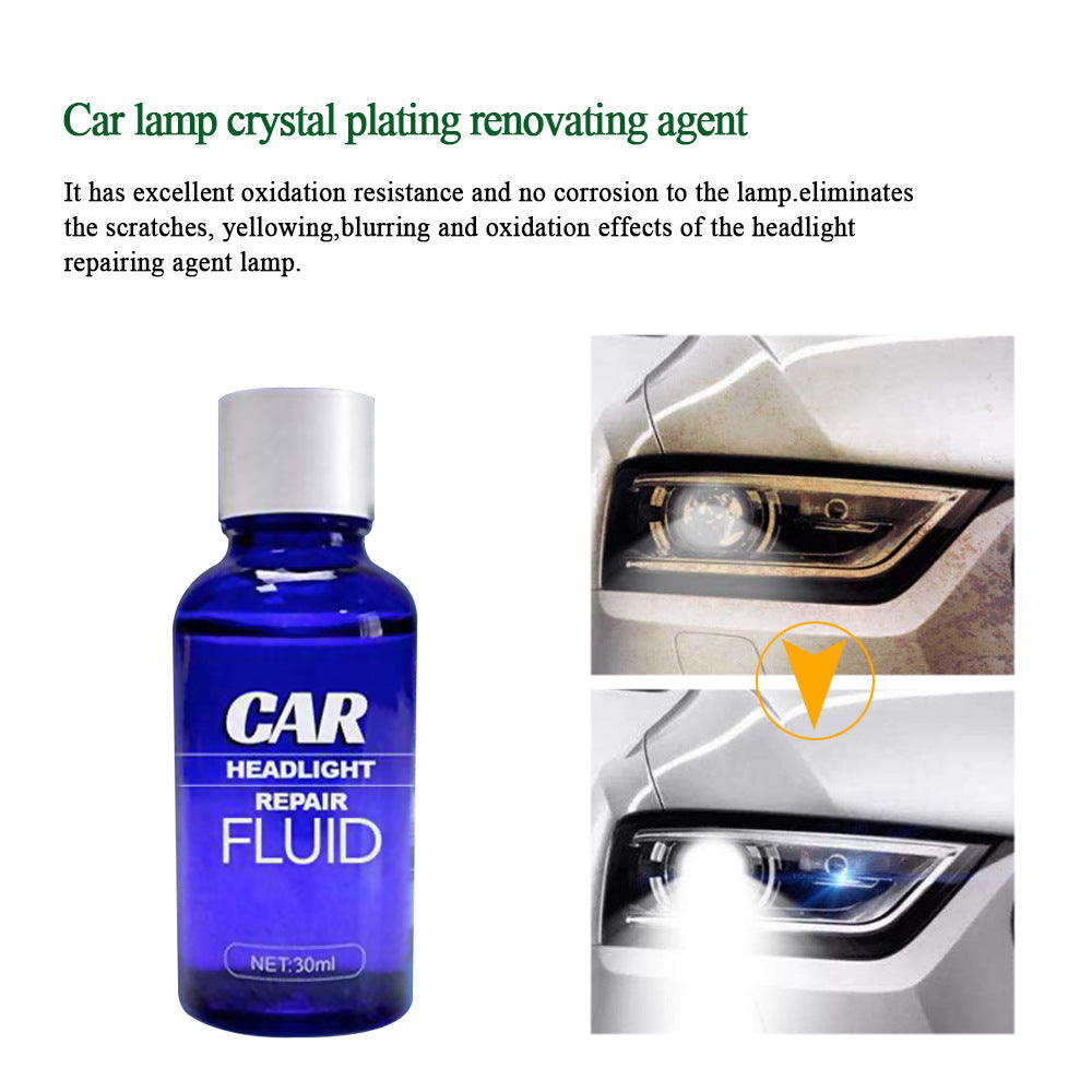 Liquide de réparation pour phares de voiture
