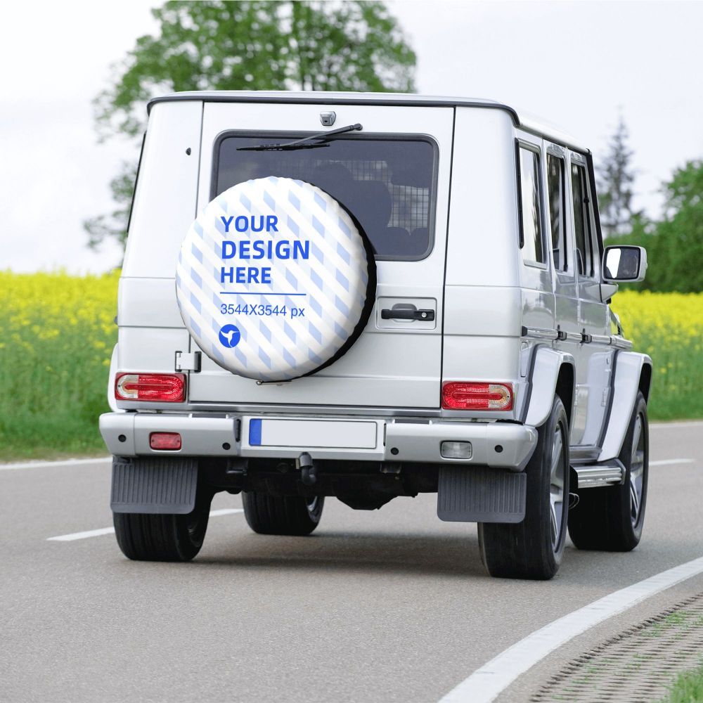 Housse de protection pour pneus de voiture, anti-poussière et étanche.