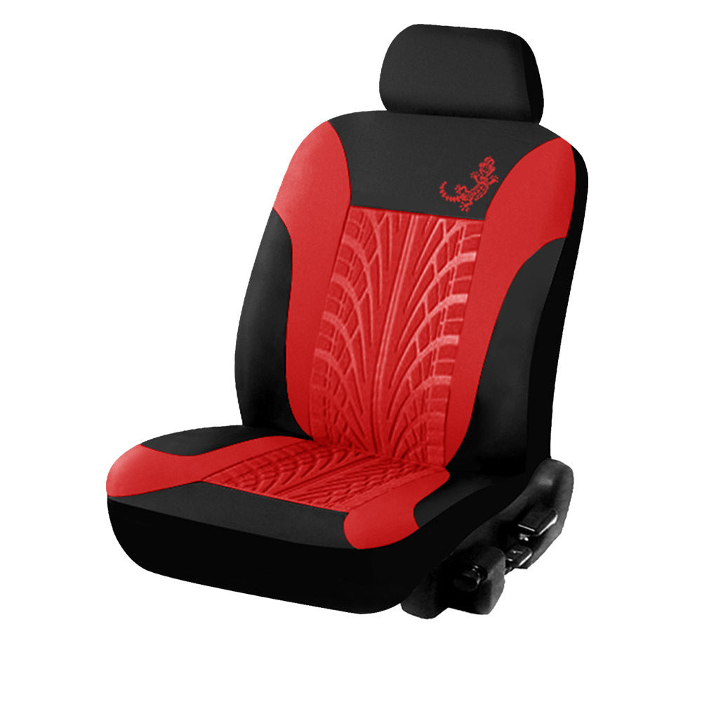 Housse de siège universelle pour voiture, 9 pièces en tissu maille Gecko