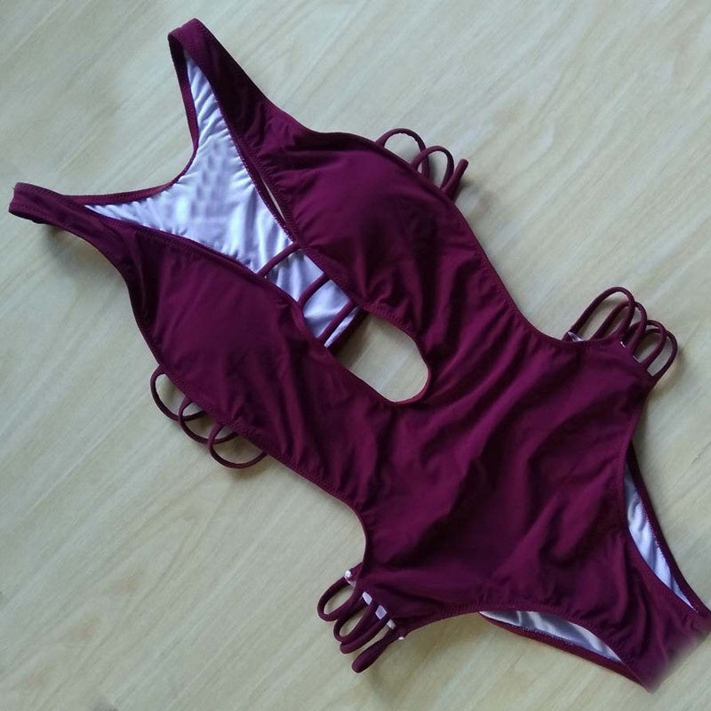 Maillot de bain une pièce imprimé bikini pour femme
