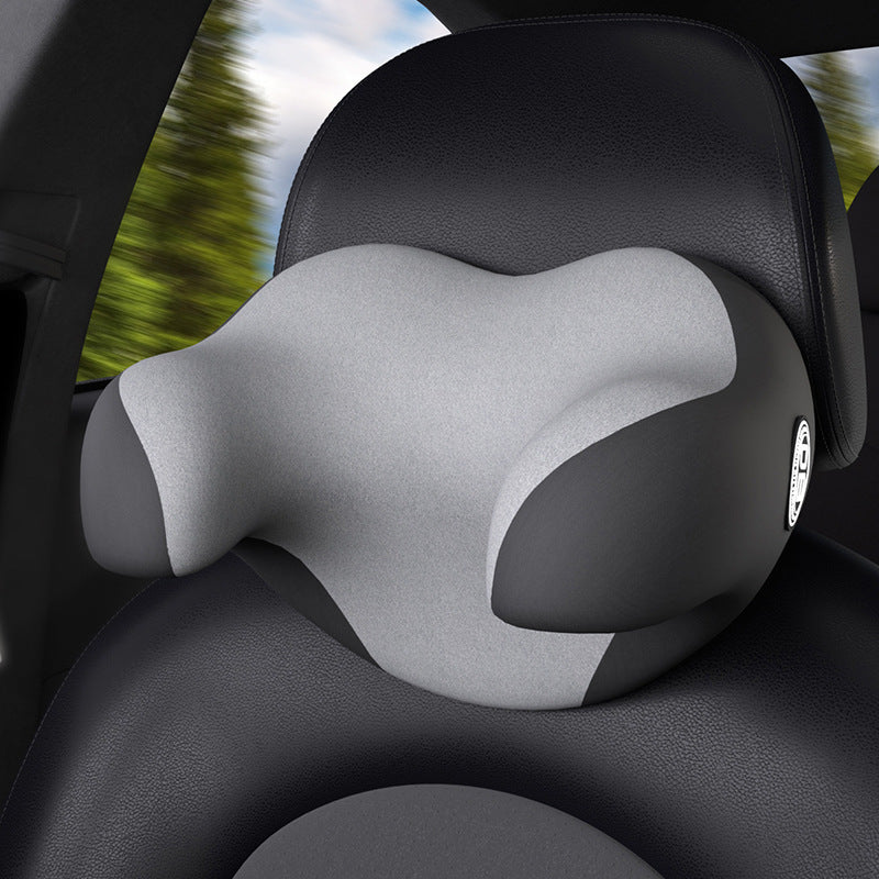 U-shaped Car Headrest Pillow Memory Foam Interior Protector Soft Skin-Friendly Fits