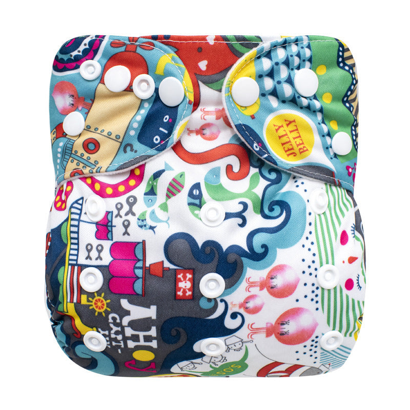Couche-culotte lavable pour bébé, pantalon étanche, poche en tissu pour bébé